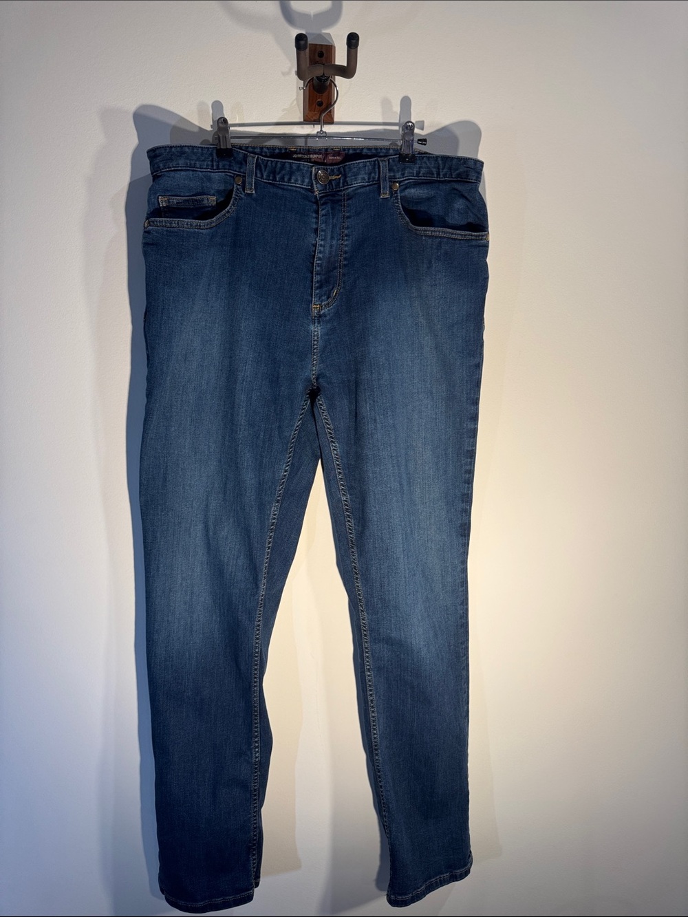 Johnston & Murphy Slim Fit Men's Jeans in Deep Blue